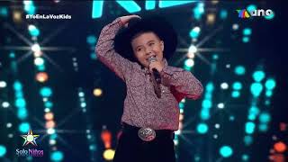 La Voz Kids Mexico 2022 - Diego Salazar - El Sinaloense