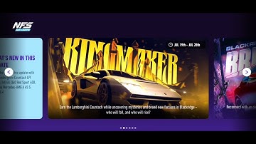 Need For Speed No Limits - The King Maker New Update