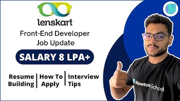 Lenskart Hiring For Front-End Developer (Freshers) 🔥 | Salary 8 LPA+ 💰 | All Details Explained