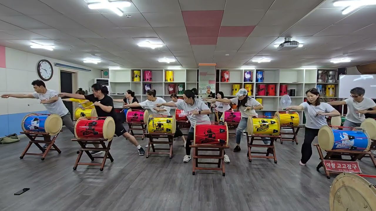 아랑고고장구 광명본원 모리나 공연 연습