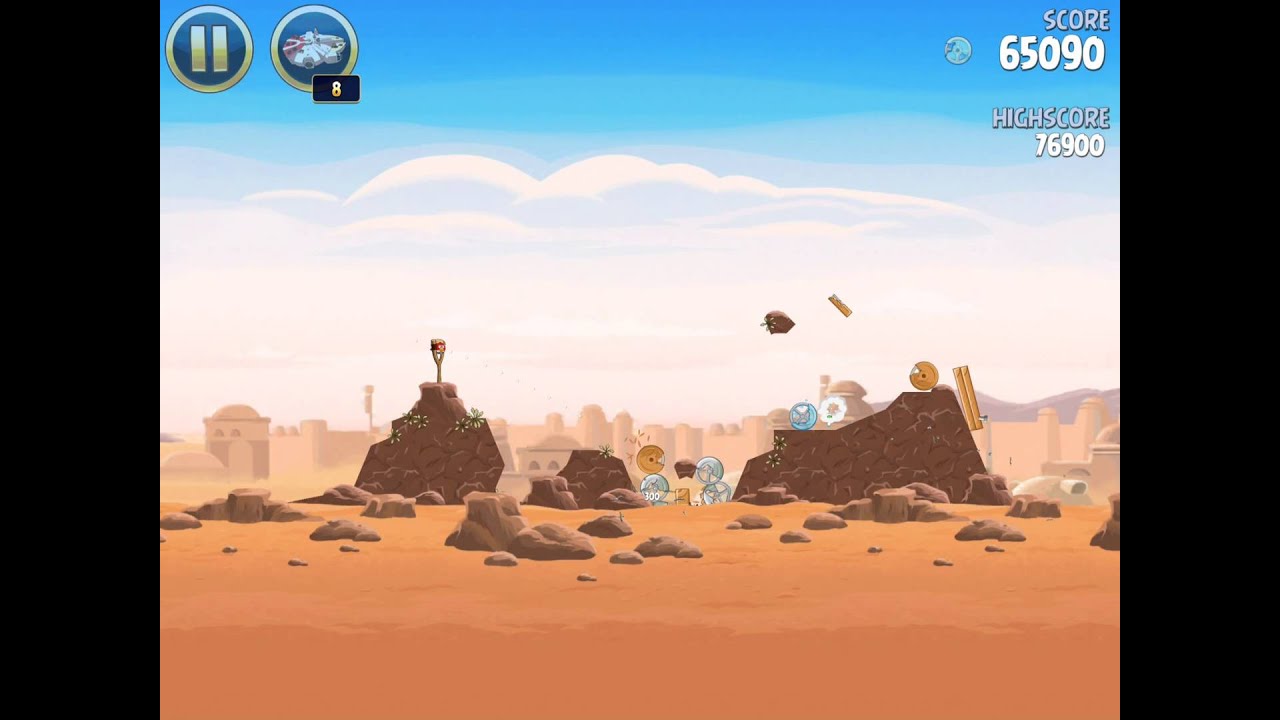 Angry Birds Star Wars Tatooine Level 1 20 Walkthrough YouTube angry-birds-star-wars-tatooine-level-1-20-walkthrough-youtube