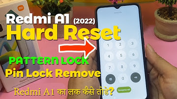 Bypass Xiaomi Redmi A1 Pattern and Pin Lock 2024