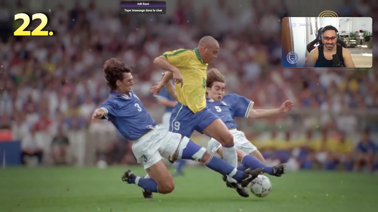 ADIL RAMI RÉAGIT AUX PLUS BEAUX BUTS DE L’ANCIEN FOOTBALL 🤯🤩🔥