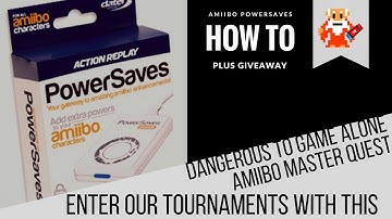 How To Use Amiibo Powersaves to Enter Online Tournaments + Giveaway