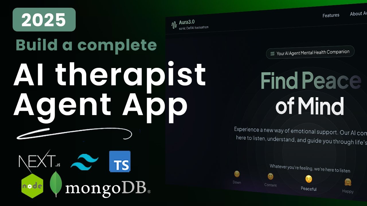 Build a Full Stack AI Therapist Agent App using NextJS, NodeJs ...