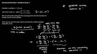 4.6 Directional Derivative (Gradient Vector)