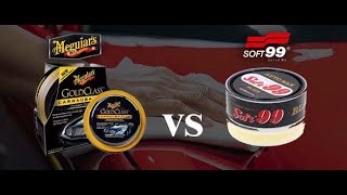 Comparison Between Soft 99 Car Wax and Meguier Gold Class Car Wax | Car Detailing | Car Wax