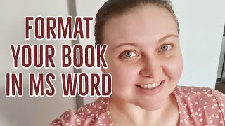 How to Format a Book for Print using Microsoft Word