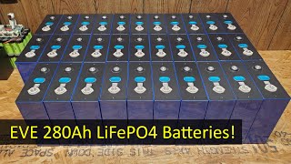 EVE 280Ah 3.2V LiFePO4 Prismatic Batteries (Shenzhen Basen)