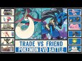 Pokmon evolution battle trade vs friendship scarlet  violet