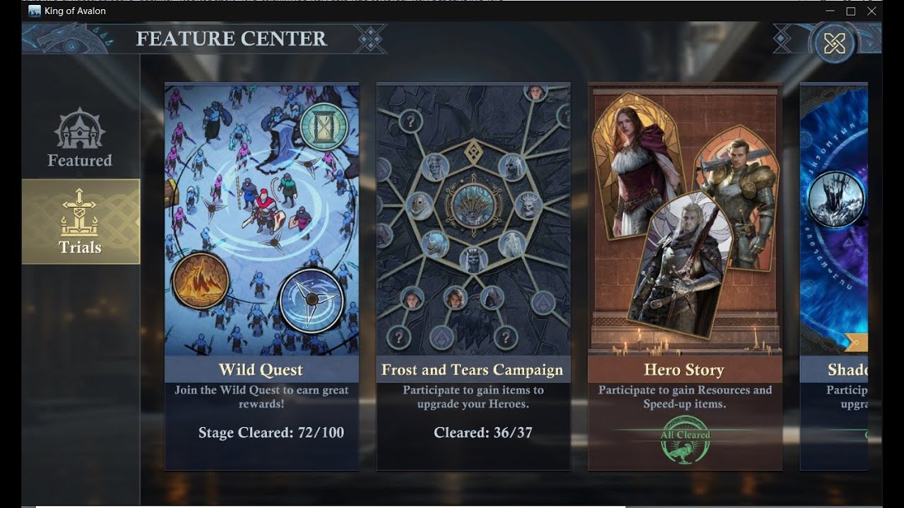 Some tips for King of Avalon & Age of Frostfall 10400 TLW - The Lost Way