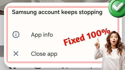 How to fix Samsung account keeps stopping problem (working solution)-Step-by-Step Full Guide