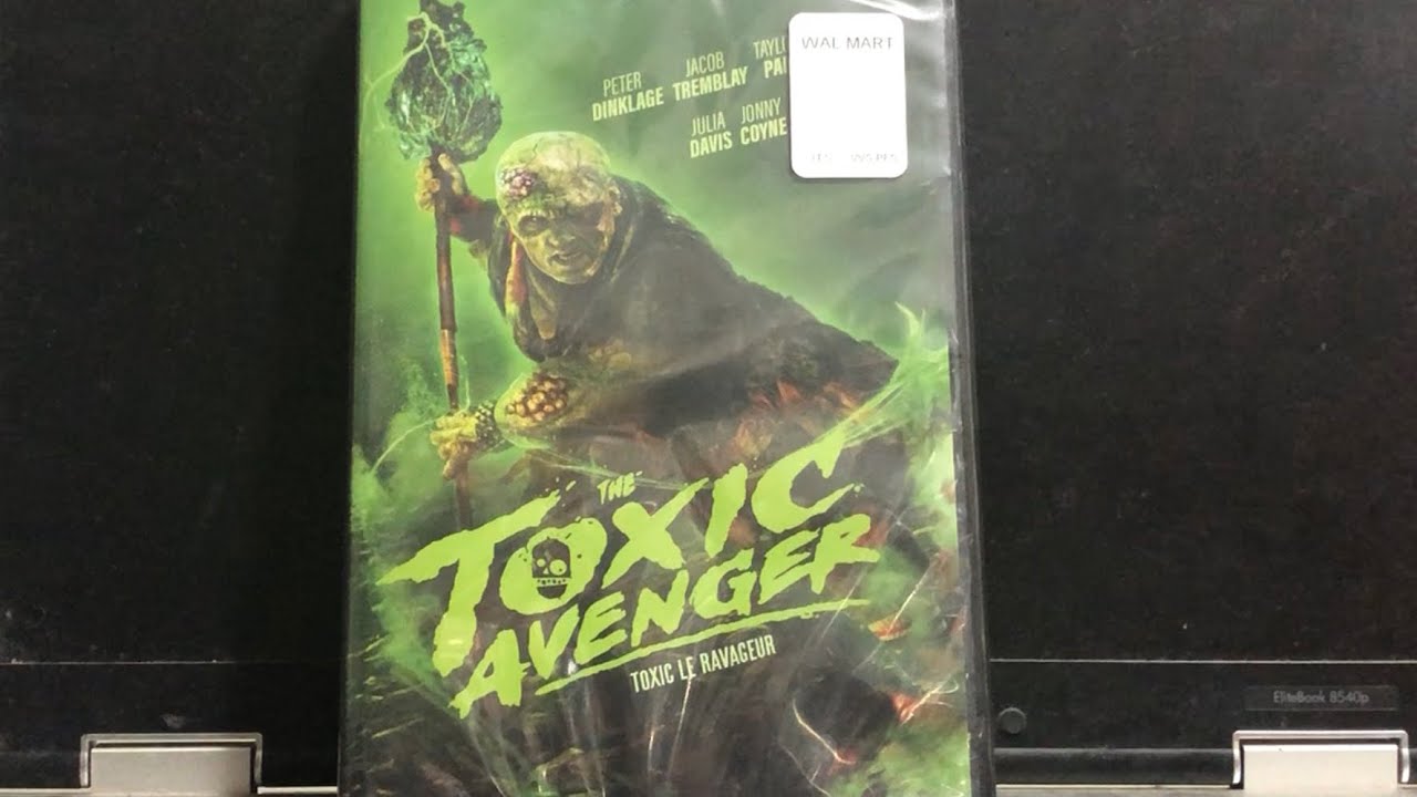 The Toxic Avenger (2023 Remake) DVD Unboxing - YouTube