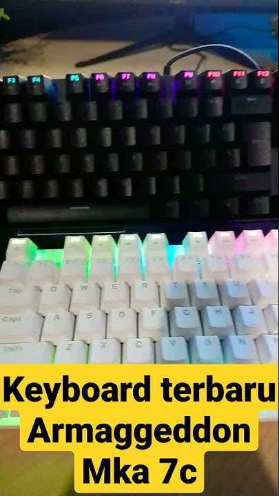 keyboard terbaru dari Armaggeddon MKA 7C - YouTube