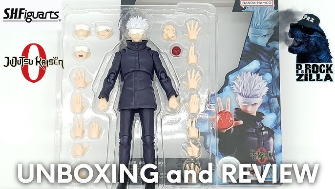 Bandai Tamashii Nations Satoru Gojo Action Figure ▫ UNBOXING ▫  Tamashii  Nations have released this unboxing video for their Jujutsu Kaisen SH  Figuarts 1/12 Scale Satoru Gojo that is due to