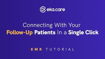 EMR Tutorial || Connecting With Your Follow-Up Patients In A Single Click