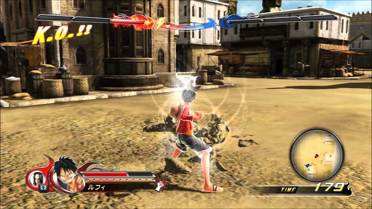 J Stars Victory VS: Monkey D. Luffy Special Attacks and Victory 
