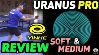 Review Yinhe URANUS PRO Soft & Medium test: Grippy SHORT PIPS - Disruptive Block & EFFECTIVE ATTACK screenshot 5