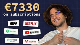 I Spent €7,330 on Subscriptions (So I'm Canceling Them)