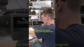 Dry granulation | Kompactor 200 - DV  #pharmaindustry #laboratory #productionline  #machine