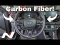 Installing Carbon Fiber Paddle Shifters on my Elantra GT N Line! | Faserschmiede Hyundai I30N