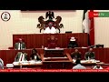 LIVE SENATE PLENARY