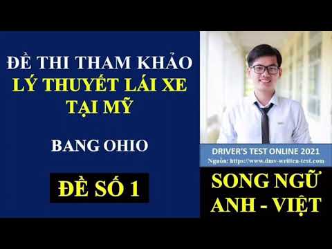 Video: Bài kiểm tra bằng lái xe viết ở Ohio là gì?