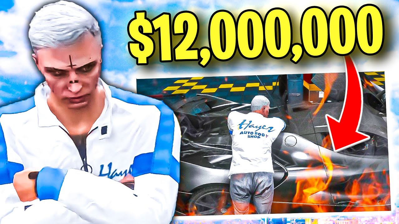 I BROKE NICK SIMONE'S $12,000,000 CAR... (GTA V NoPixel)