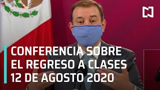 Conferencia Sobre Regreso a Clases - 12 de Agosto 2020