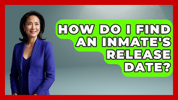 How Do I Find An Inmate