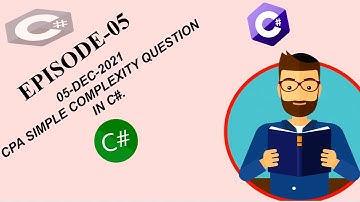 TCS CPA PREVIOUS QUESTION DETAILED EXPLANATION IN C#||TCS CPA SIMPLE COMPLEXITY QUESTION IN C#||