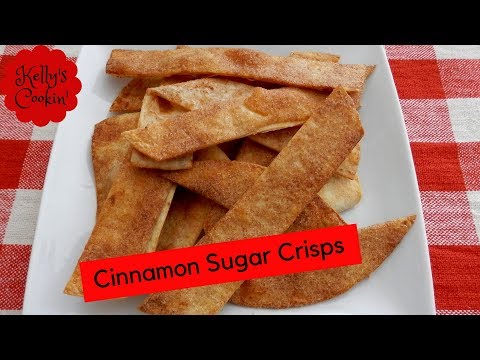 Cinnamon Sugar Crisps/Crustos Made In The Air Fryer- Cook's Essentials