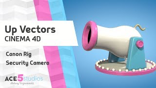 Cinema 4d - up vector - rigging a cannon