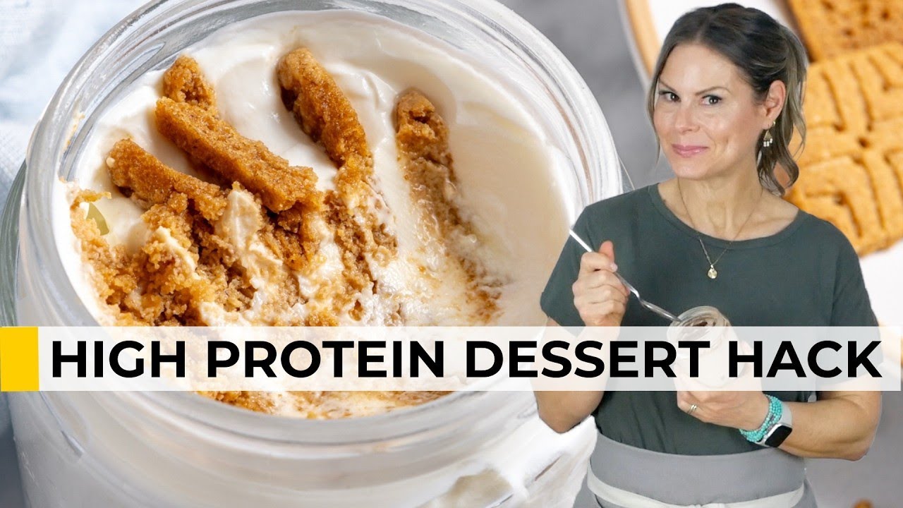 VIRAL JAPANESE YOGURT CHEESECAKE CUPS | High Protein Dessert Hack