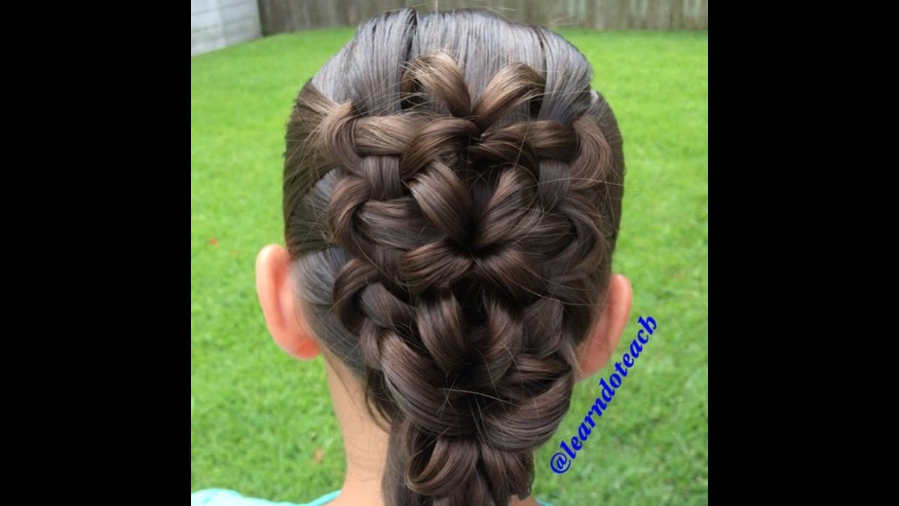 kaleidoscope of lilies followed with a twisted edge braid kaleidoscope of lilies followed with a twisted edge braid