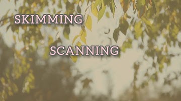 Diana Fitri (201519) || Skimming, Scanning, and Another Reading Techniques