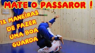 JIUJITSU PARA MATAR O PASSADOR 12 TIPOS DE GUARDA  -  FEU BJJ