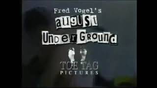 August Underground Trailer Unrated 2001