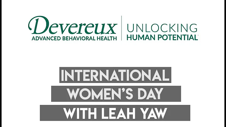 Leah Yaw: International Women's Day