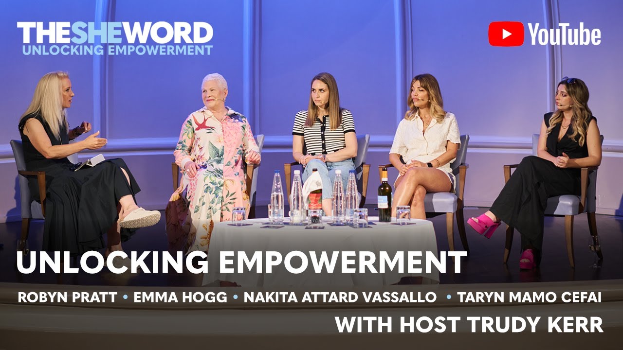 The SHE Word - LIVE Podcast - Unlocking Empowerment - YouTube