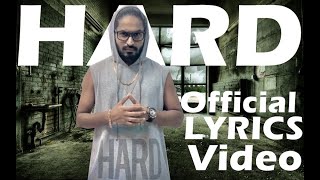 Emiway Bantai - Hard (Official Lyrics Video)