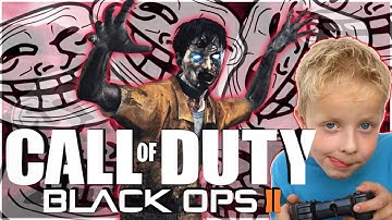 Zombies Trolling: Most Confused Kid Ever v2 (Call of Duty Black Ops 2 Trolltage)