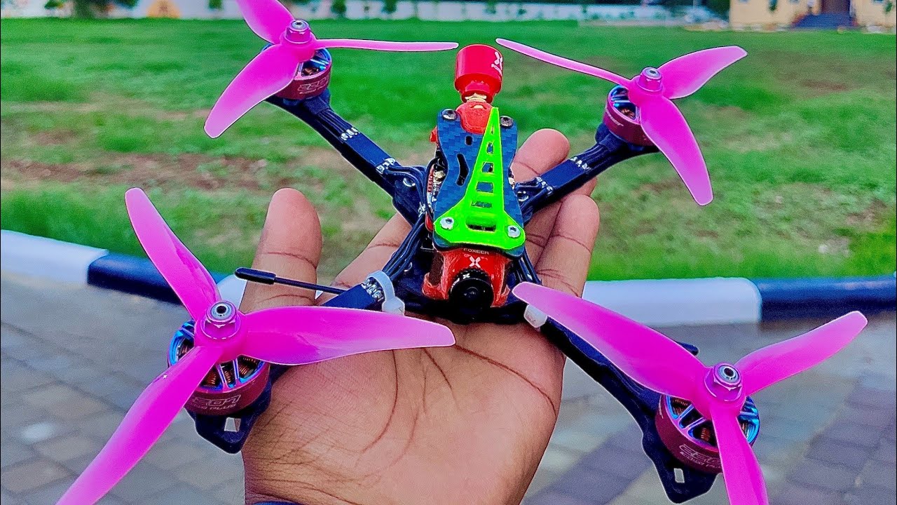 First 6S race session || FPV Racing Drone DVR - YouTube
