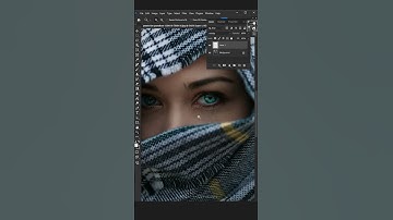 Eyes sparkle effect in photoshop | #photoshop #shorts #short #ai #art #edit #editing