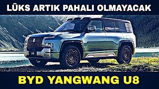 Raki̇pleri̇ni̇n 10 Da 1 Fi̇yatina Çilgin Fi̇yatli Muhteşem Suv Byd Yangwang U8