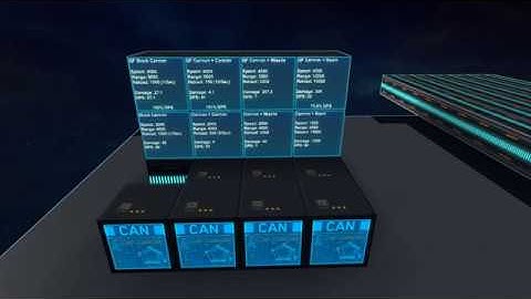 Starmade Quick Fire Cannon Basic Look