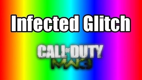 COD Tips - MW3 Never Get Infected Glitch!