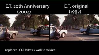 E T  Comparison 1982 vs 2002 - Guns to Radios