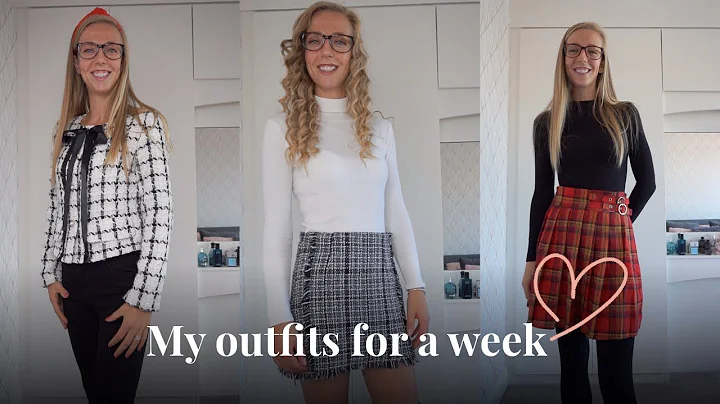 My outfits for a week - September