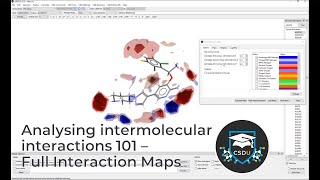 Tutorial of CSDU module "Analysing intermolecular interactions 101 - Full Interaction Maps"
